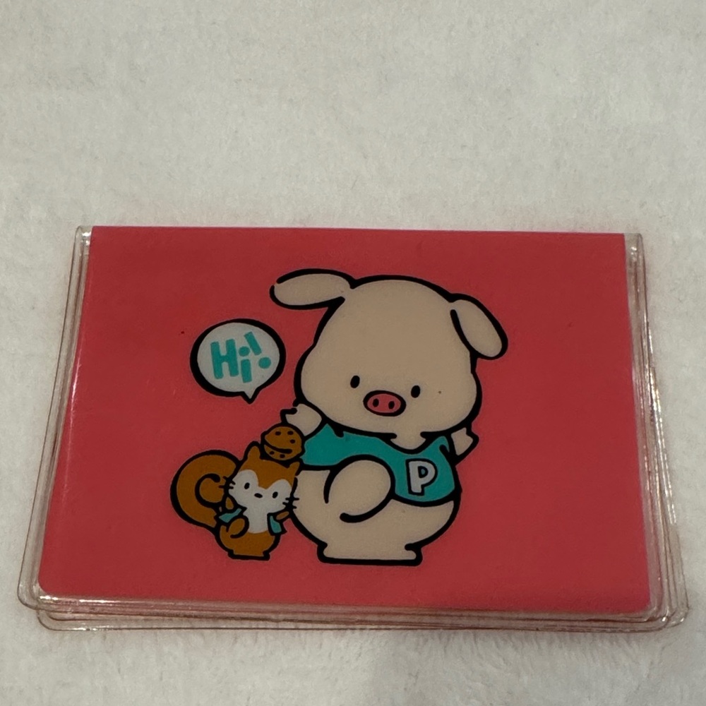 Authentic vintage 90s Sanrio Pippo called holder